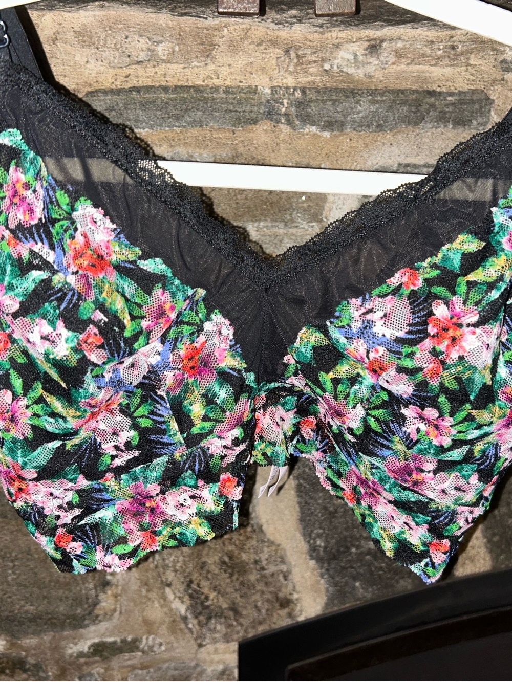 VS Lace Bralette XXL - Tropical